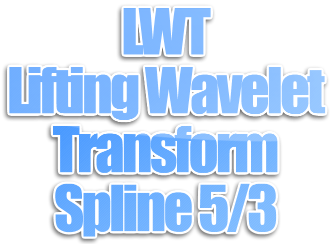 Algoritma LWT (Lifting Wavelet Transform) dengan filter Spline 5/3